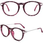 Violette Retro Sonnenbrillen für Damen 