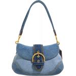 Blaue Coach Hobo Bags aus Textil für Damen 