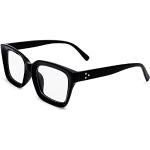 Schwarze Quadratische Brillenfassungen für Damen 