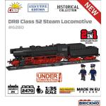 COBI 6280 DRB Class 52 Steam Locomotive Historical Collection / Teile: 2.400 / Executive Edition
