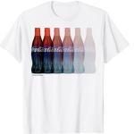 Coca-Cola Bottle Repeating Fade Graphic T-Shirt