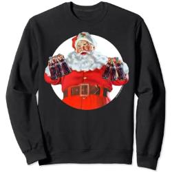 Coca-Cola Christmas Santa Claus Sweatshirt