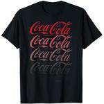 Coca-Cola Faded Ombre Stacked Logo Graphic T-Shirt
