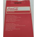 Weiße Nostalgic Art Coca Cola Wandthermometer aus Metall 