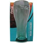 Türkise Coca Cola Coca Cola Wassergläser aus Glas 
