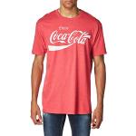 Rote Melierte Coca Cola Coca Cola T-Shirts für Herren Größe M 