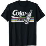 Coca-Cola Retro Rainbow Stripe Coke Graphic T-Shirt