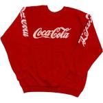 Rote Vintage Coca Cola Herrensweatshirts 