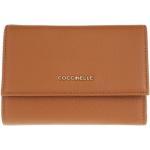Coccinelle Portemonnaie - Metallic Soft Wallet - in brown - für Damen