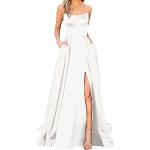 Elegante Bio Schulterfreie Kurze Abendkleider aus Frottee enganliegend für Damen Größe S für Hochzeitsgäste für den für den Sommer 