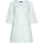 Weiße Sheego Cocktailkleider aus Spitze für Damen Größe M Große Größen 