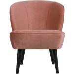 Altrosa Retro Basilicana Lounge Sessel aus Massivholz Breite 50-100cm, Höhe 50-100cm, Tiefe 50-100cm 
