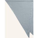 Reduzierte Blaue CODELLO Dreieckige Dreieckstücher aus Wolle für Damen Einheitsgröße für den für den Winter 