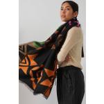 Reduzierte Schwarze CODELLO Wollschals aus Kunstfaser für Damen Einheitsgröße für den für den Winter 