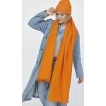 Orange Kaschmir-Schals aus Wolle für Damen Einheitsgröße 
