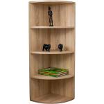 Beige Moderne Bücherregale aus Holz Breite 100-150cm, Höhe 100-150cm, Tiefe 0-50cm 