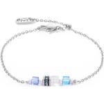 Silberne Coeur de Lion Edelstein Armbänder aus Kristall mit Bergkristall für Damen 