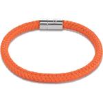 COEUR DE LION Armband Textil geflochten orange 0115310200