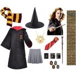 Harry Potter Hermine Granger Umhänge mit Kapuze aus Satin für Kinder 
