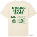 COIS Cycling CYCLING ISN´T A GAME OVERSIZED SHIRT Fahrrad Shirt Erwachsene Natural - Green XS