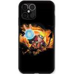 Reduzierte Schwarze Naruto iPhone 12 Pro Hüllen mit Bildern aus Silikon 