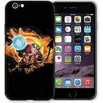 Reduzierte Schwarze Naruto iPhone 6/6S Cases mit Bildern aus PU 