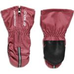 Reduzierte Pinke Damenfäustlinge & Damenfausthandschuhe mit Reißverschluss aus Polyester Übergrößen 