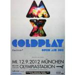 Coldplay - Live in, München 2012 » Konzertplakat/P