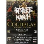 Coldplay - München, München 2009 » Konzertplakat/Premium Poster | Live Konzert Veranstaltung | DIN A1 «