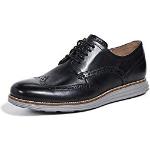 Schwarze Business Cole Haan Nachhaltige Hochzeitsschuhe & Oxford Schuhe mit Schnürsenkel aus Nubukleder für Herren Größe 47 