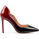 Schwarze Elegante Spitze High Heels & Stiletto-Pumps für Damen Größe 41,5 