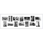 Weiße Brayden Studio Collage Bilderrahmen & Galerierahmen aus Holz 9x13 