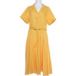Gelbe Vintage Freizeitkleider für Damen Größe 3 XL 