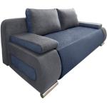 Reduzierte Blaue Moderne Collection AB Nachhaltige Design Schlafsofas aus Textil Breite 150-200cm, Höhe 200-250cm, Tiefe 50-100cm 