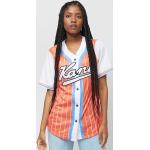 Reduzierte Orange Karl Kani Baseball-Shirts aus Jersey für Damen Größe XS für den für den Frühling 