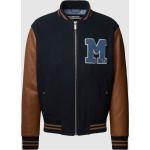 Marineblaue McNeal College-Jacken für Herren Größe XL 