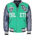 Grüne Elegante Top Gun College-Jacken für Herren Größe XL 
