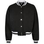Reduzierte Schwarze Oversize Urban Classics Mini College-Jacken für Damen Größe XS für den für den Herbst 
