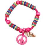Pinke Hippie Collezione Alessandro Hippie Armbänder aus Holz für Damen 1-teilig 