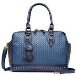 Schultertasche COLLEZIONE ALESSANDRO "Berlin" blau (marine) Damen Taschen Handtaschen