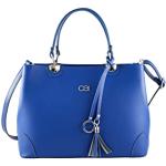 Blaue Collezione Alessandro Lederhandtaschen aus Leder für Damen 