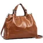 Shopper COLLEZIONE ALESSANDRO "Amica" braun Damen Taschen Handtaschen im XL-Format in Flechtoptik