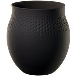 Collier Noir Perle Vase Groß