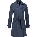 Marineblaue Sportliche Colmar Trenchcoats für Damen Größe M für den für den Herbst 