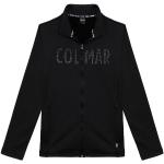 Schwarze Colmar Herrensweatshirts mit Reißverschluss aus Fleece Größe XL für den für den Herbst 
