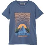 Blaue Color Kids Printed Shirts für Kinder & Druck-Shirts für Kinder aus Polyester Größe 92 