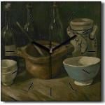 Schwarze Van Gogh Keramik-Wanduhren aus Keramik 