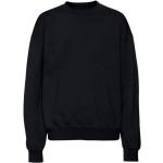 Schwarze Unifarbene Colorful Standard Vegane Bio Nachhaltige Rundhals-Ausschnitt Herrensweatshirts aus Spitze Größe XXL 