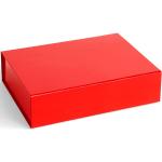 Reduzierte Rote Skandinavische Hay Aufbewahrungsboxen mit Deckel 