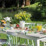 Reduzierte Weiße Villeroy & Boch Colourful Spring Tischvasen aus Porzellan 